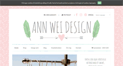Desktop Screenshot of annweidesign.com